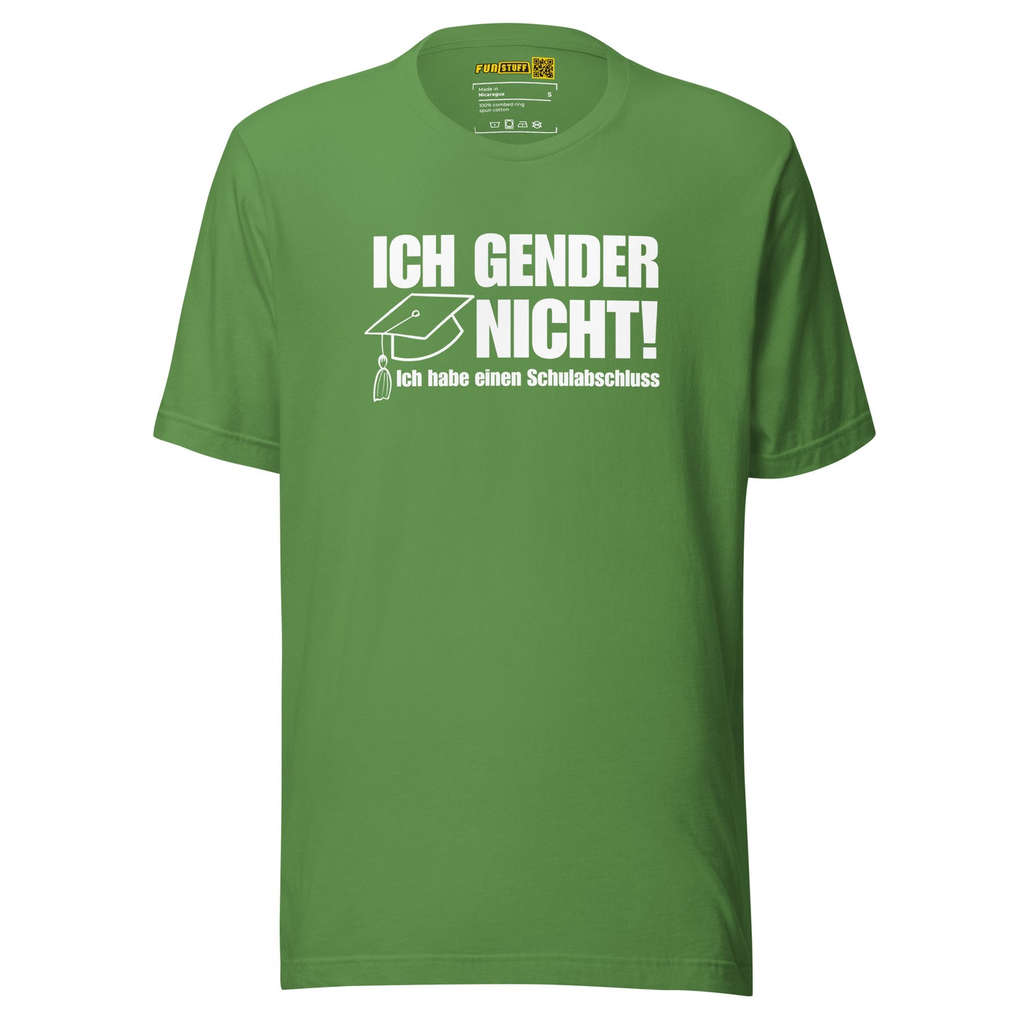 Ich gender nicht - Unisex T-Shirt