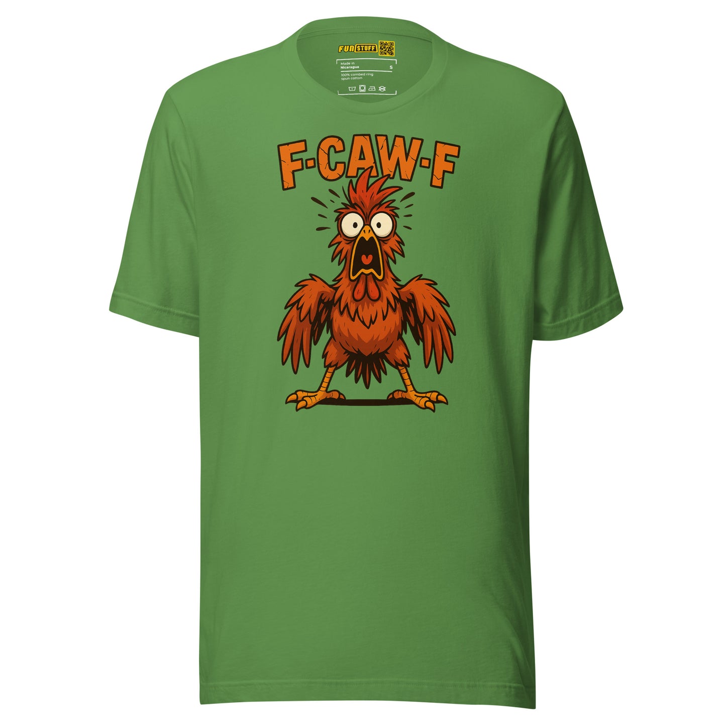 F-CAW-F – Wütendes Huhn – Unisex T-Shirt