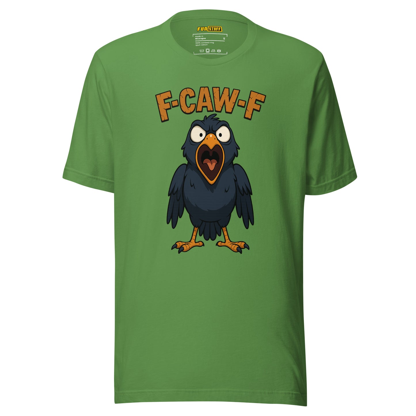 F-CAW-F – Wütende Krähe – Unisex T-Shirt