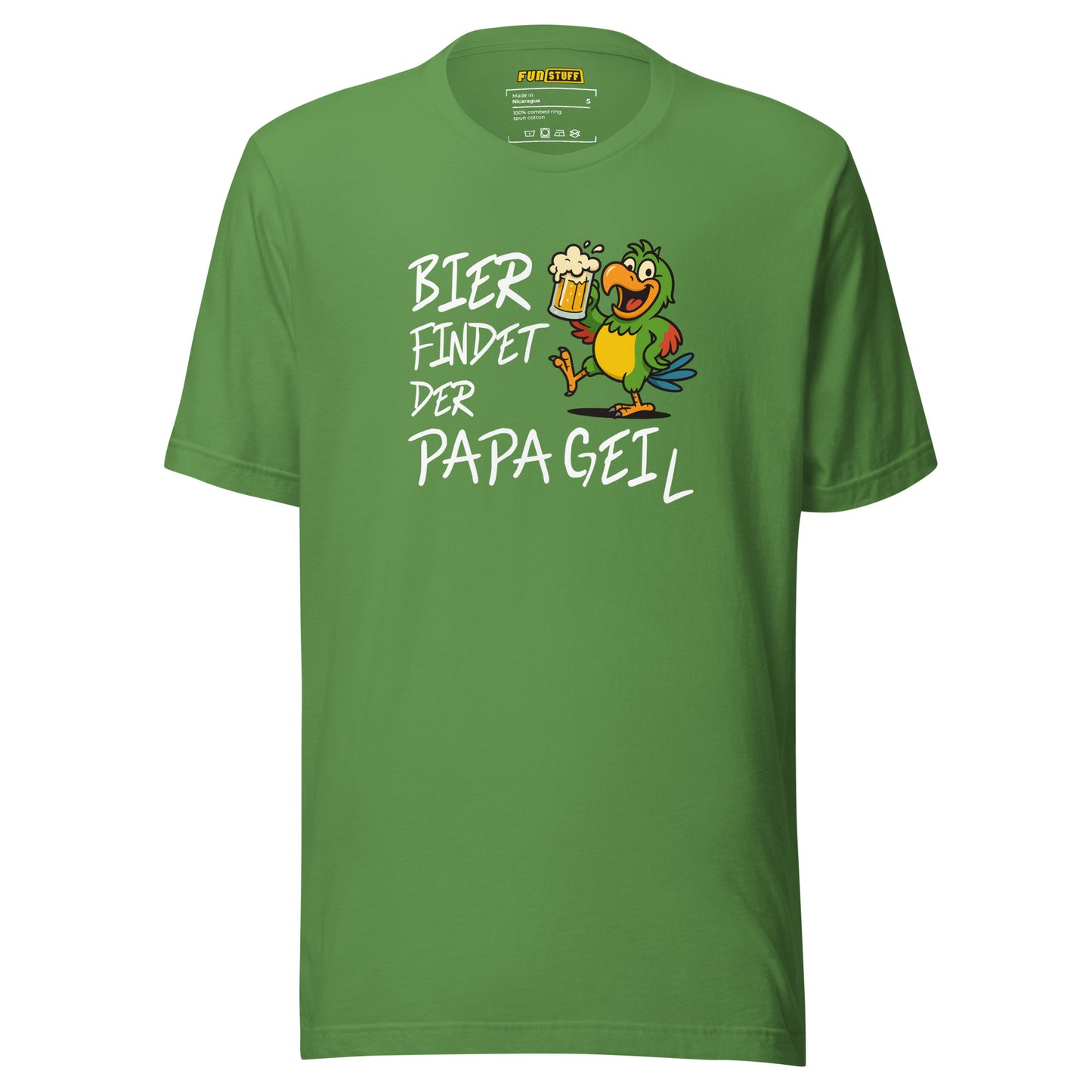 Bier findet der Papa Gei(l) – Unisex T-Shirt