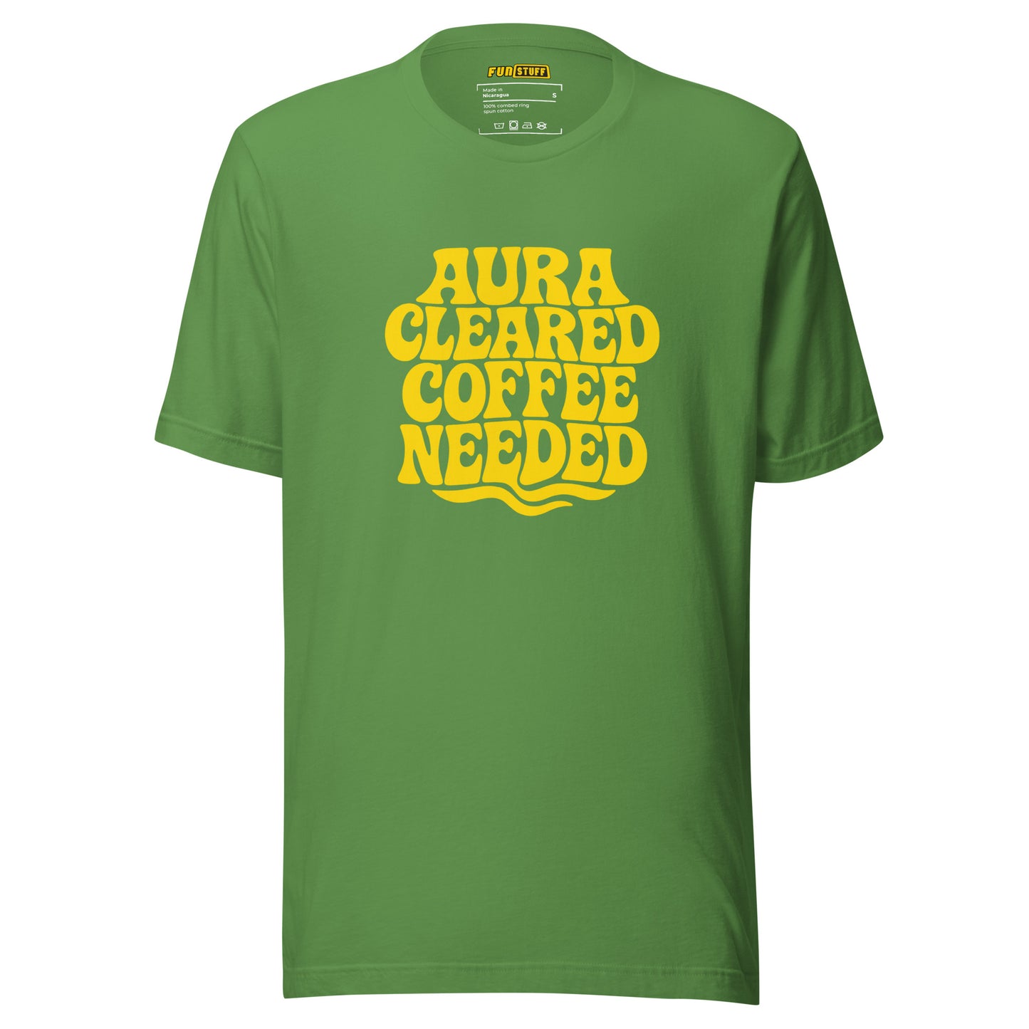 Aura Cleared Coffee Needed – Unisex T-Shirt