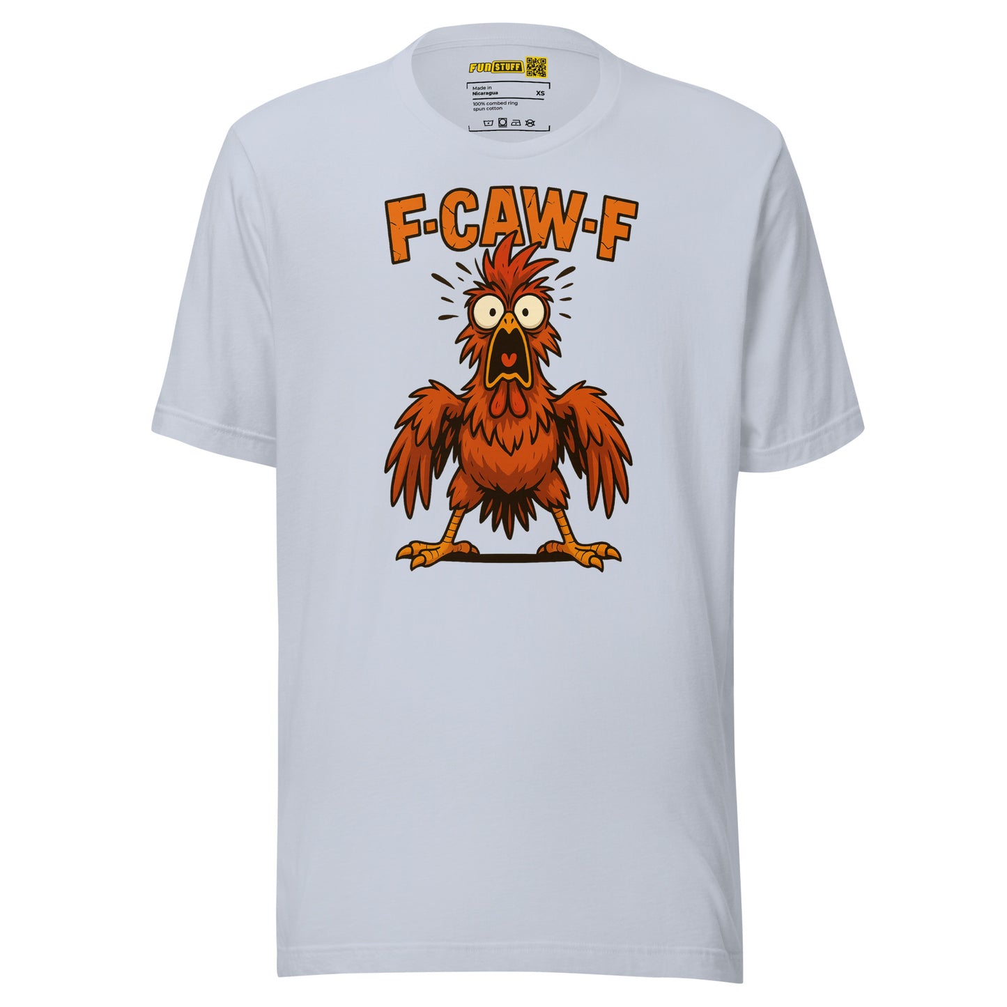 F-CAW-F – Wütendes Huhn – Unisex T-Shirt