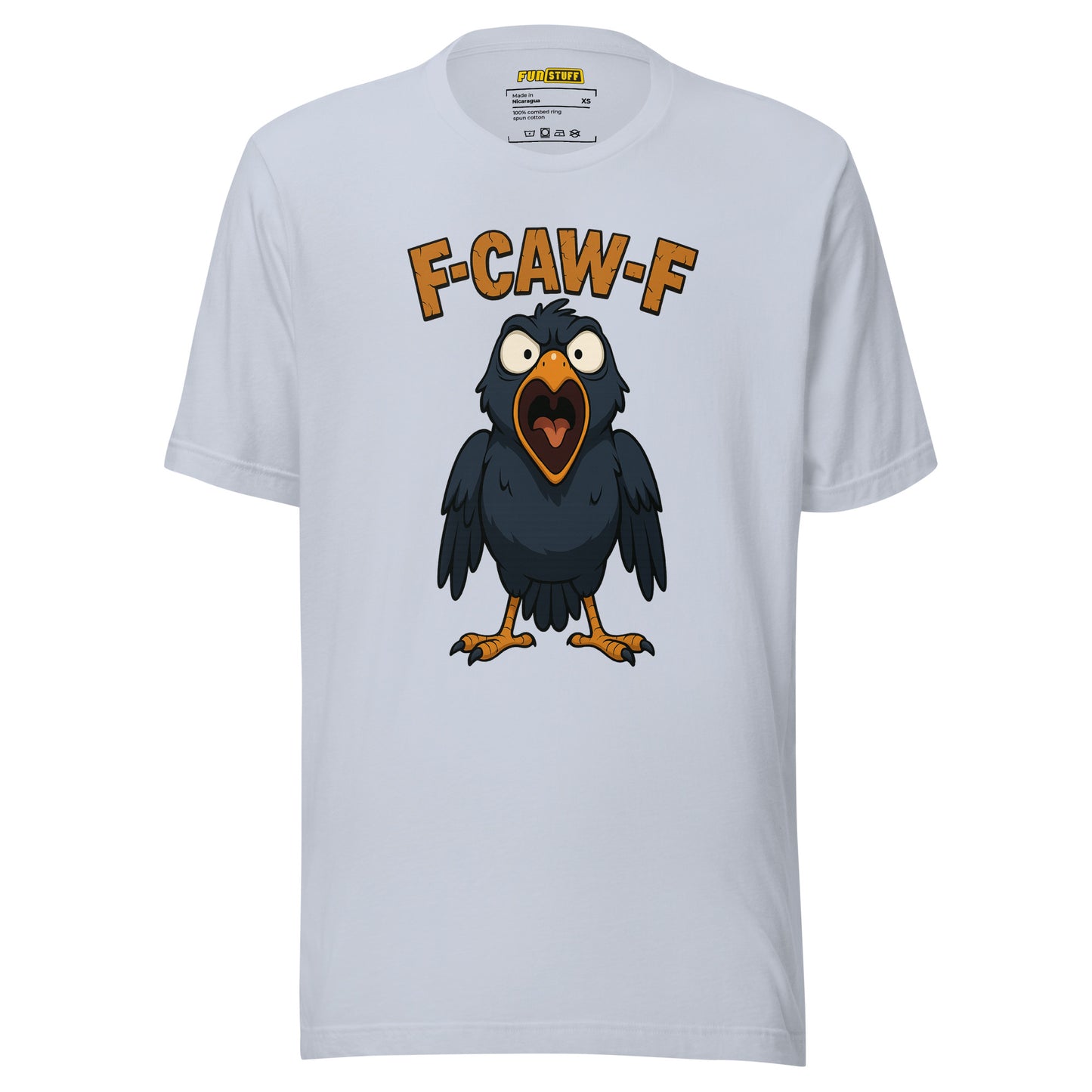 F-CAW-F – Wütende Krähe – Unisex T-Shirt