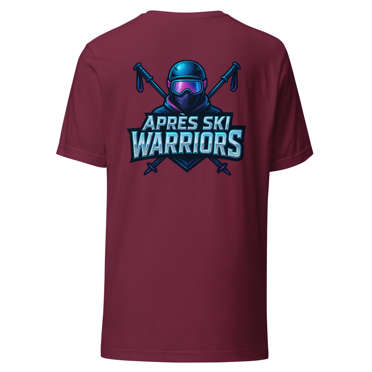Après Ski Warriors – Backprint T-Shirt für Feier-Gruppen
