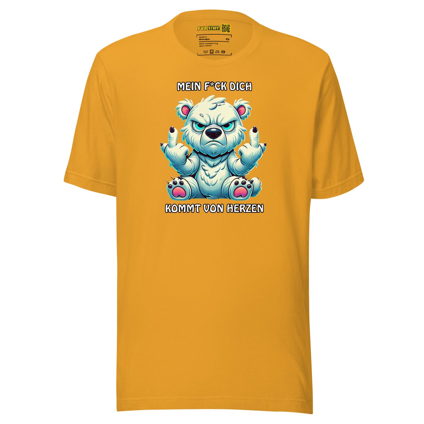 Brummo – Mein F*ck Dich kommt von Herzen - Unisex-T-Shirt