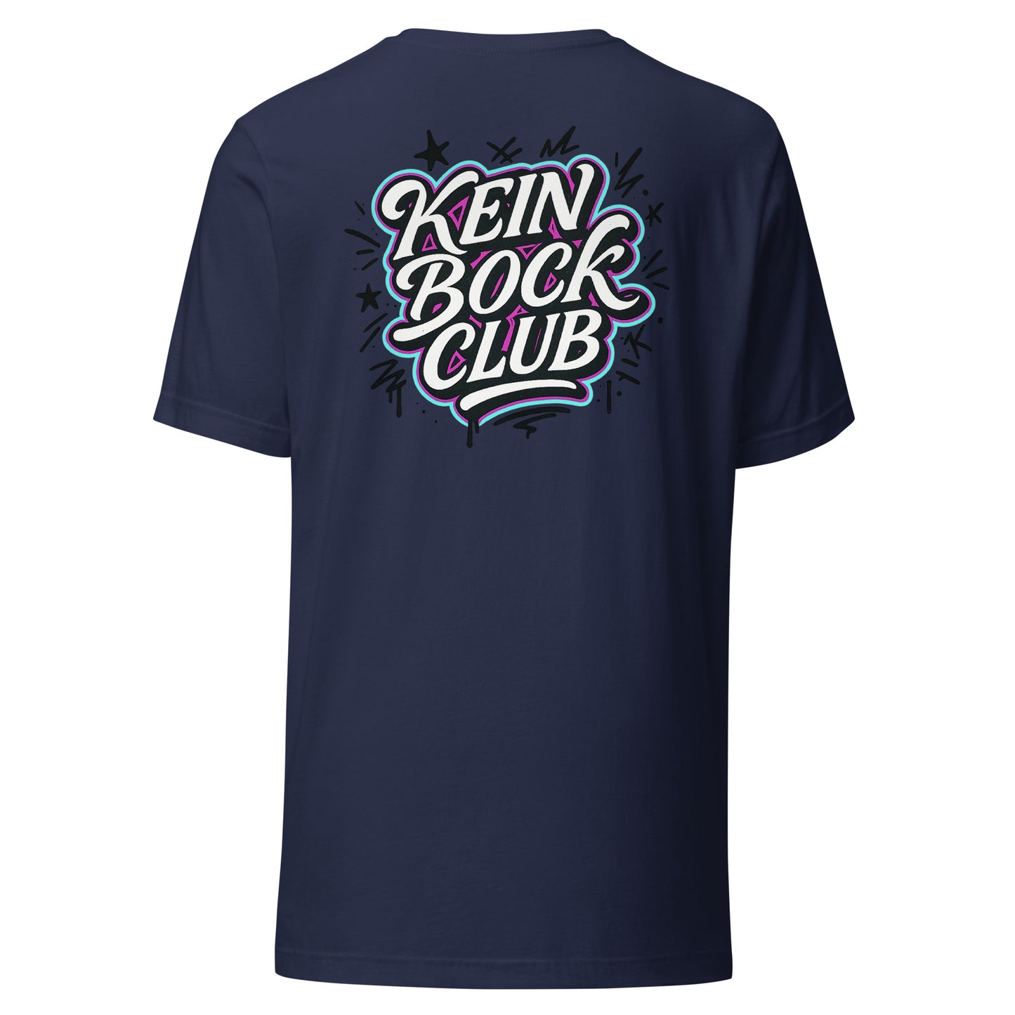 Kein Bock Club – Unisex T-Shirt Backprint