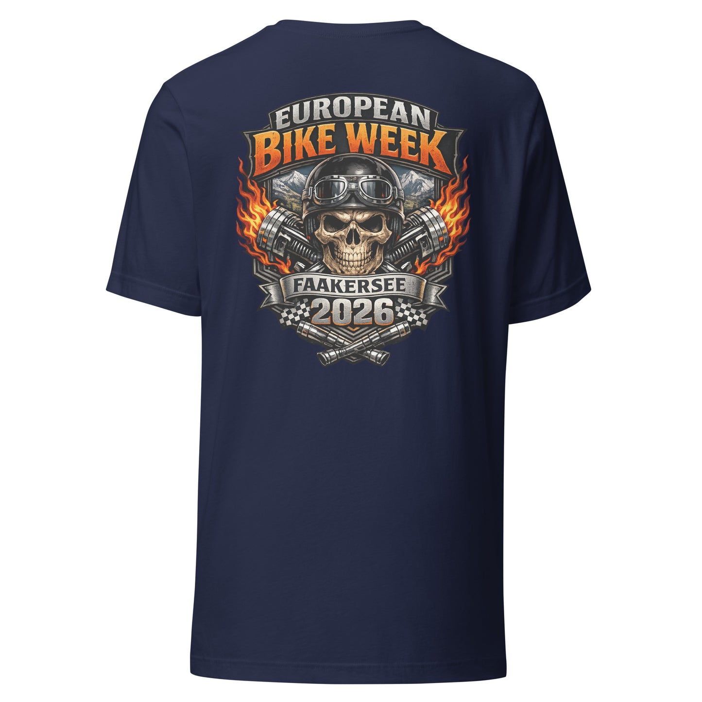 European Bike Week 2026 – Faakersee Backprint T-Shirt