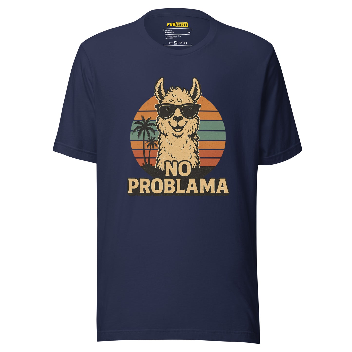 No Problama – Lässig wie ein Lama – Unisex T-Shirt