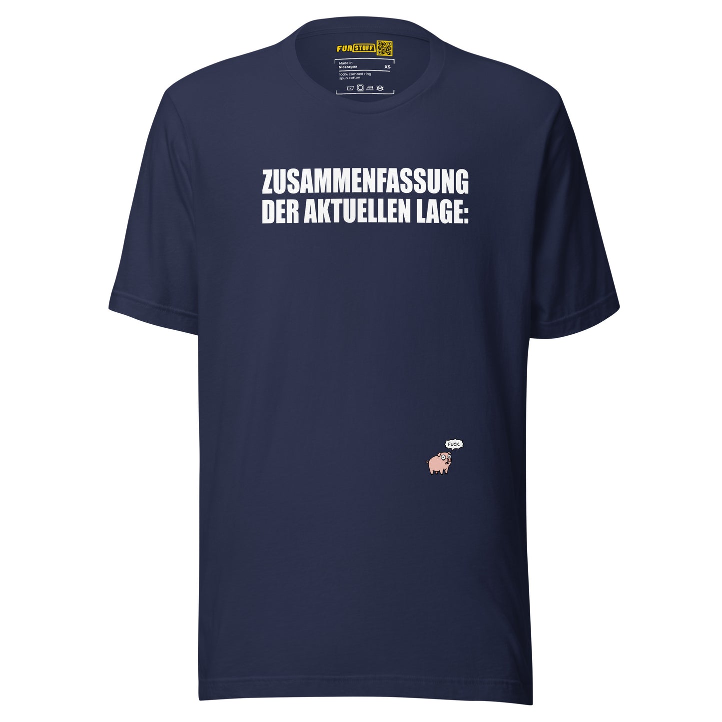 Zusammenfassung der aktuellen Lage - Unisex T-Shirt