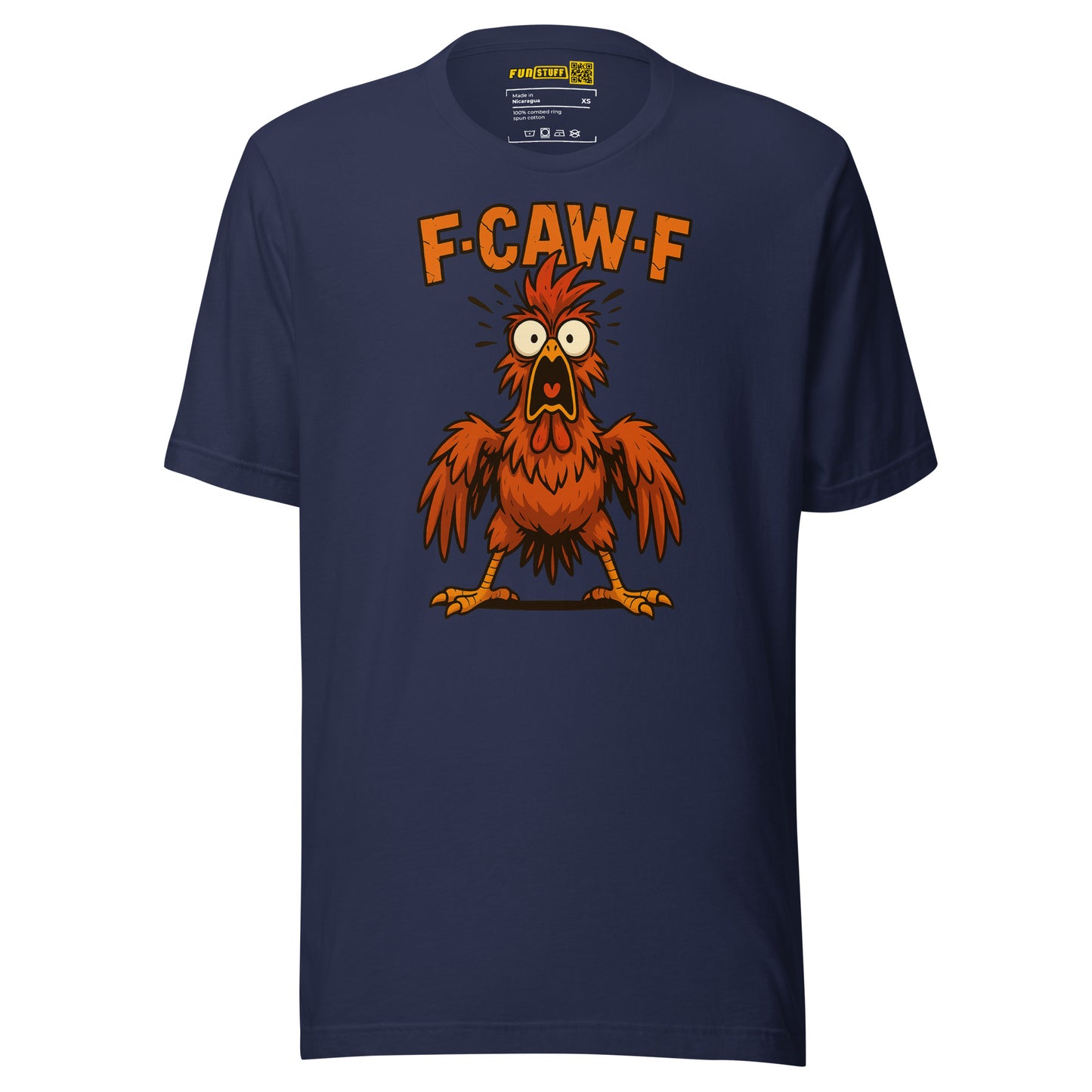F-CAW-F – Wütendes Huhn – Unisex T-Shirt