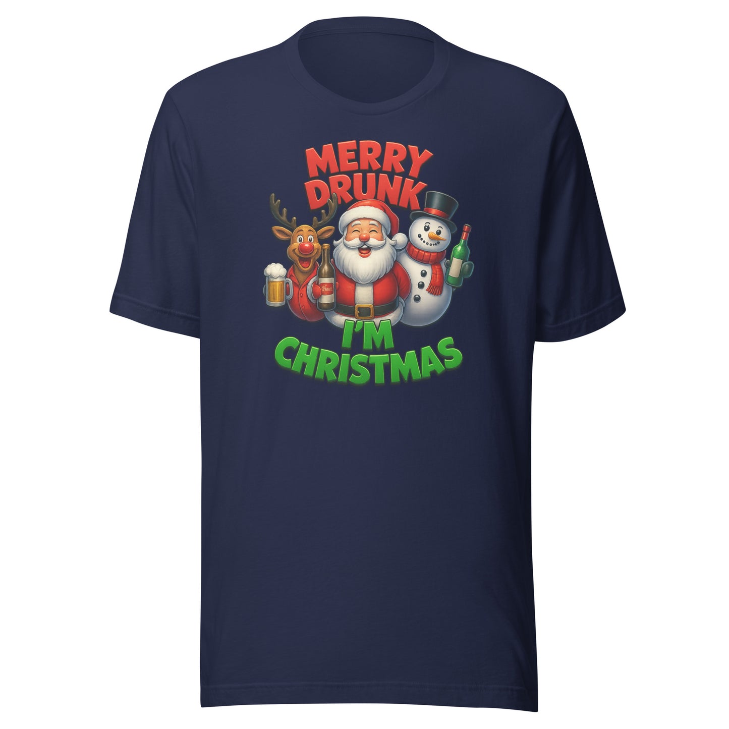 Merry Drunk I’m Christmas – Unisex T-Shirt