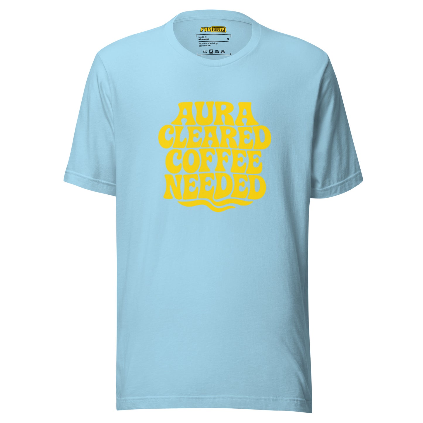 Aura Cleared Coffee Needed – Unisex T-Shirt
