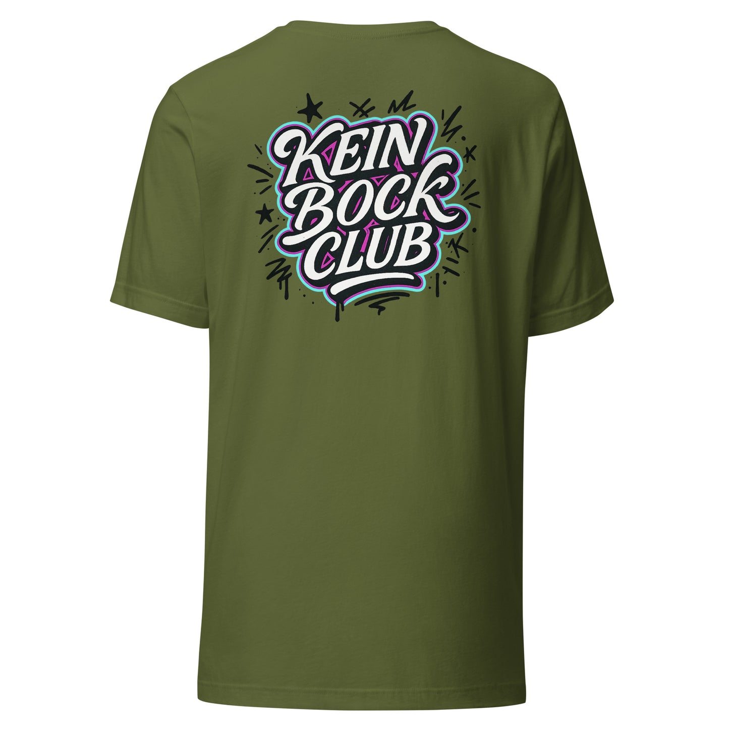 Kein Bock Club – Unisex T-Shirt Backprint