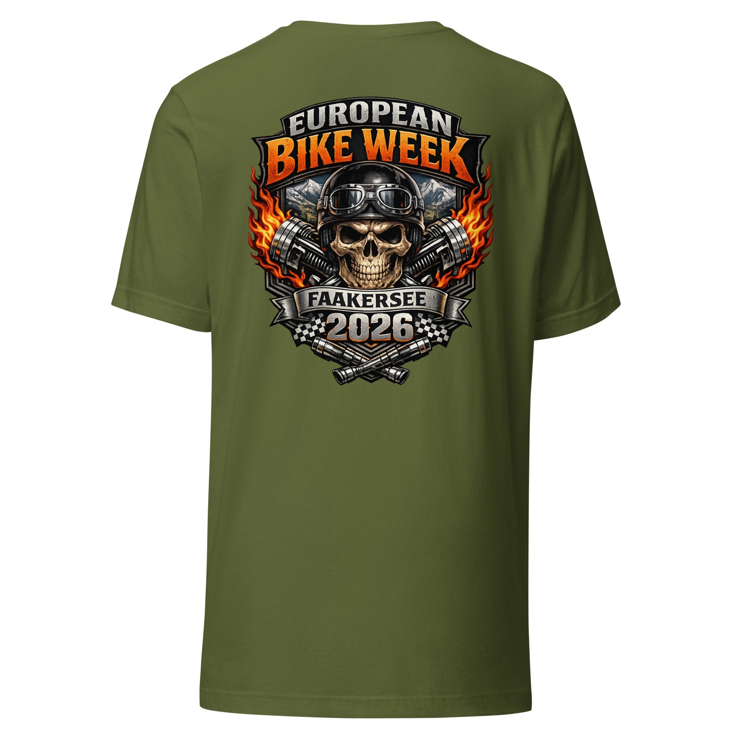 European Bike Week 2026 – Faakersee Backprint T-Shirt