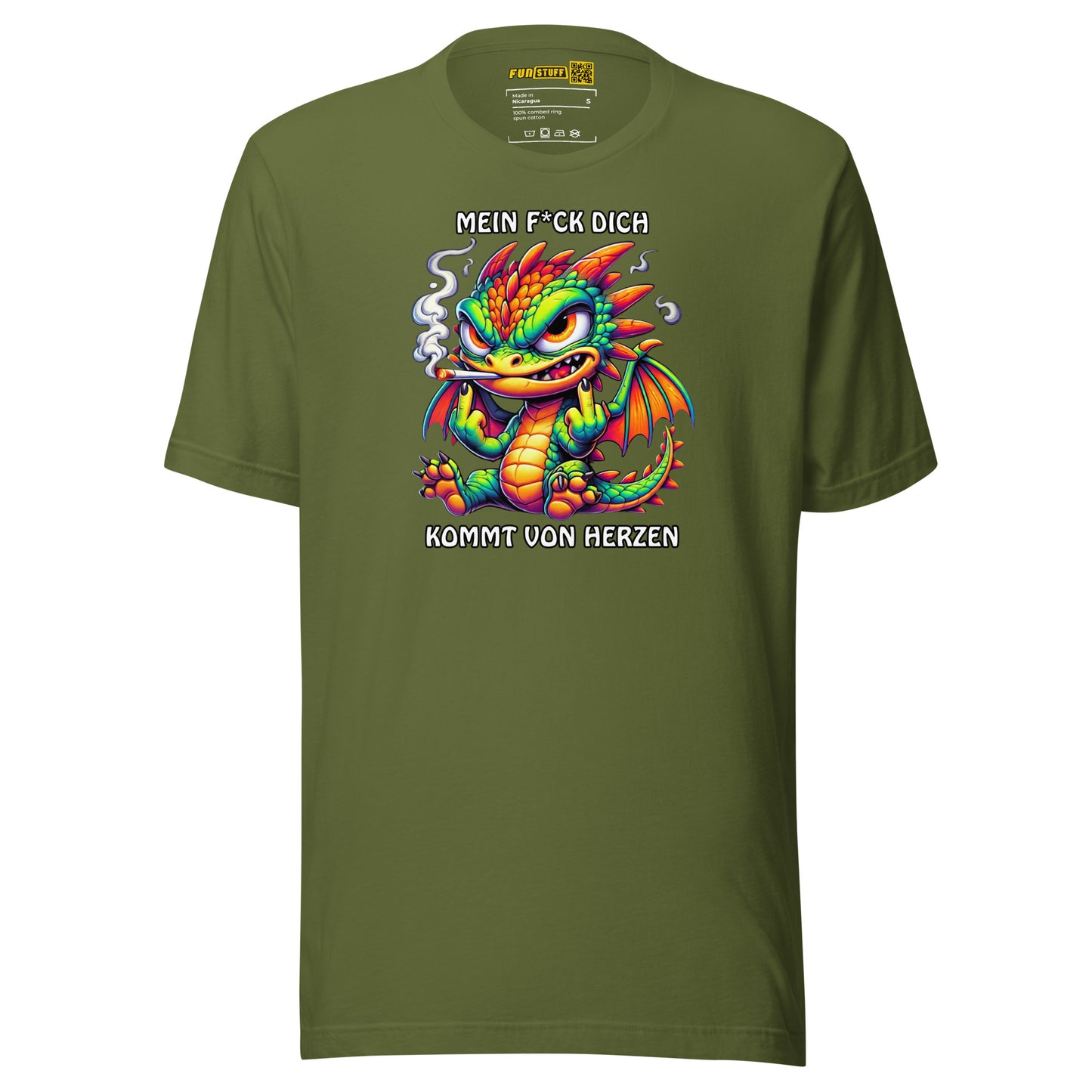 Smoko – Mein F*ck Dich kommt von Herzen - Unisex-T-Shirt