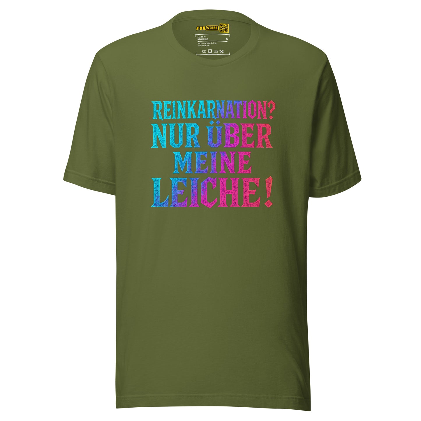 Reinkarnation? Nur über meine Leiche! - Unisex T-Shirt