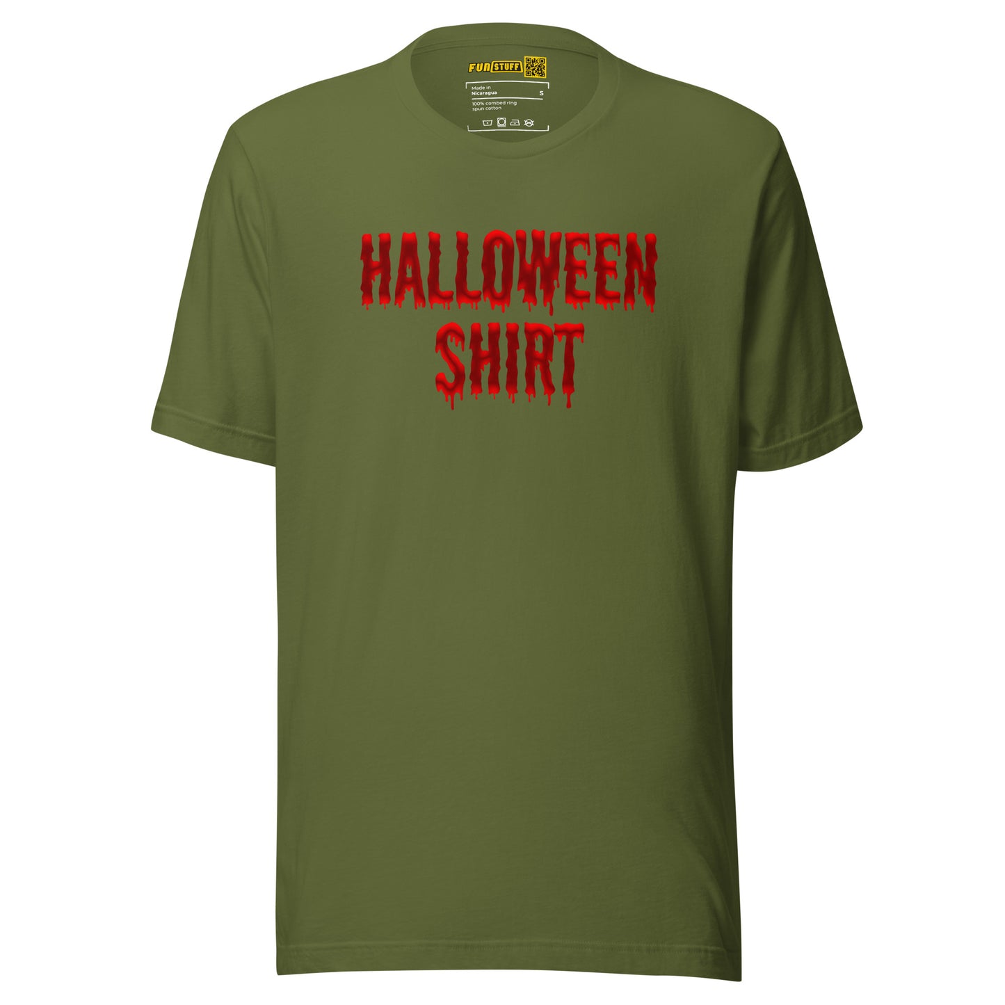 Halloween Shirt – Minimal, blutig, genau richtig