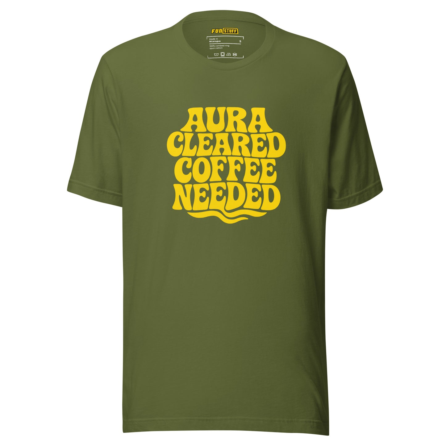 Aura Cleared Coffee Needed – Unisex T-Shirt