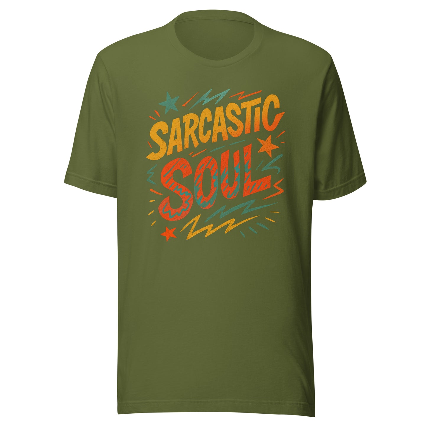 Sarcastic Soul Retro – Unisex T-Shirt