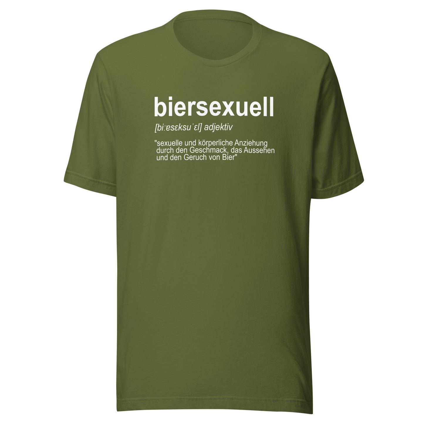 Biersexuell – Unisex T-Shirt