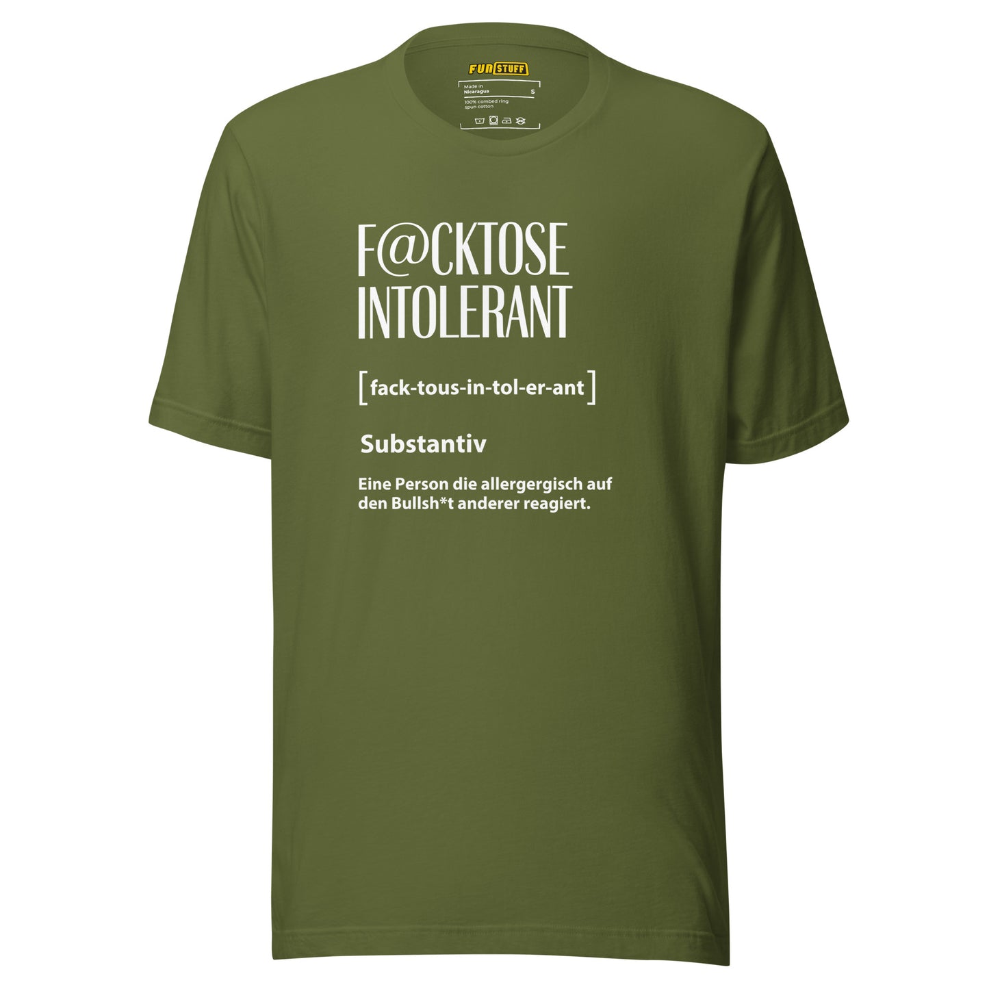 F@cktoße Intolerant - Unisex-T-Shirt