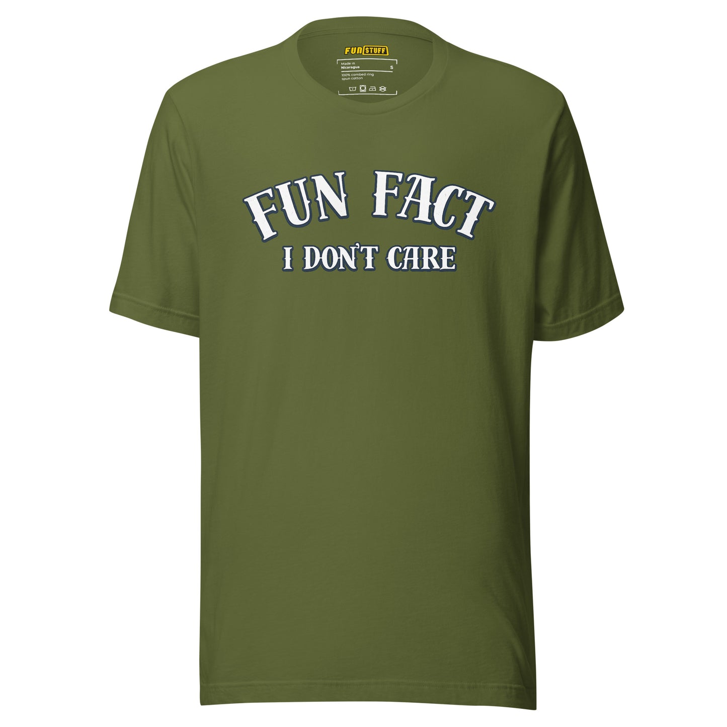 Fun Fact I Don't Care Unisex T-Shirt