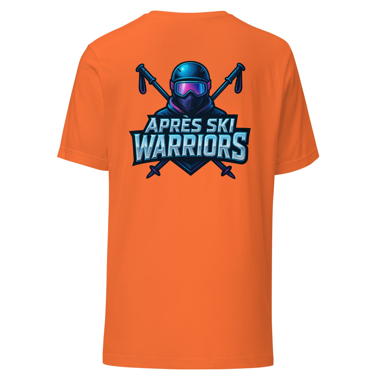 Après Ski Warriors – Backprint T-Shirt für Feier-Gruppen