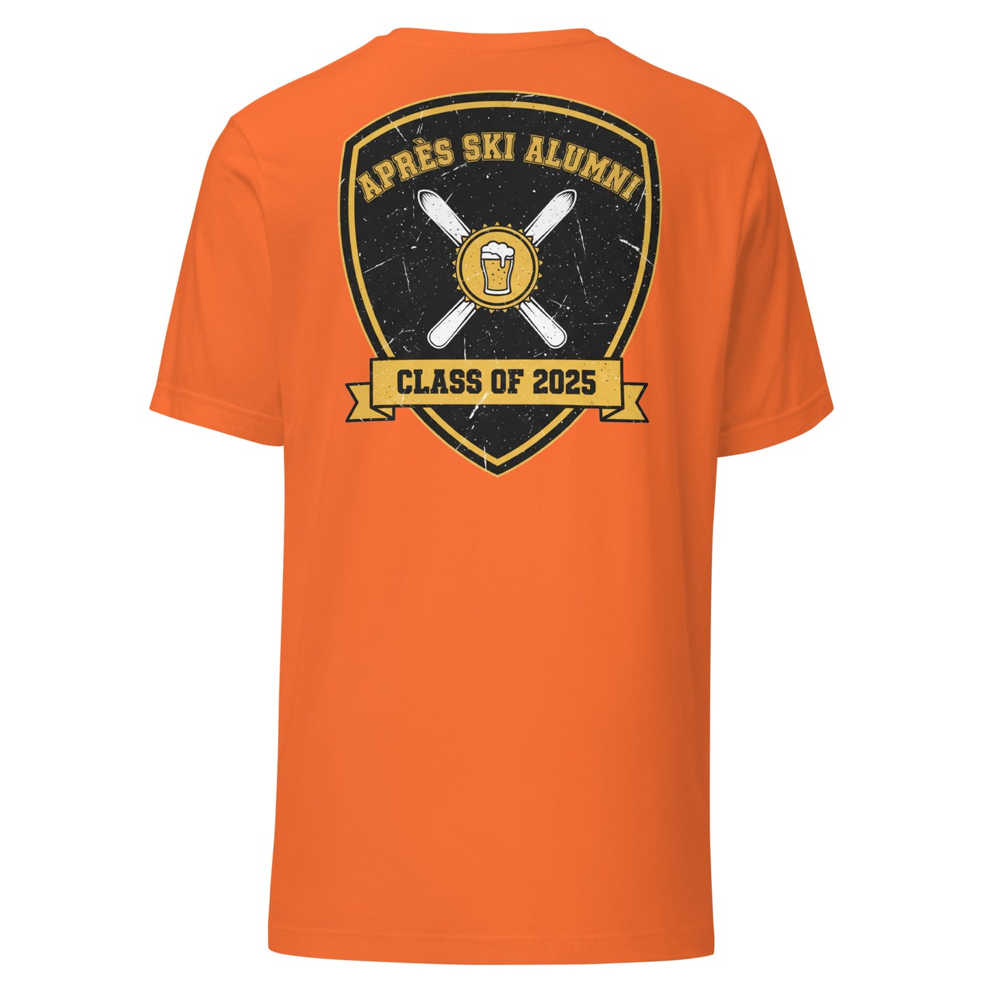 Après Ski Alumni – Class of 2025 – Unisex T-Shirt Backprint