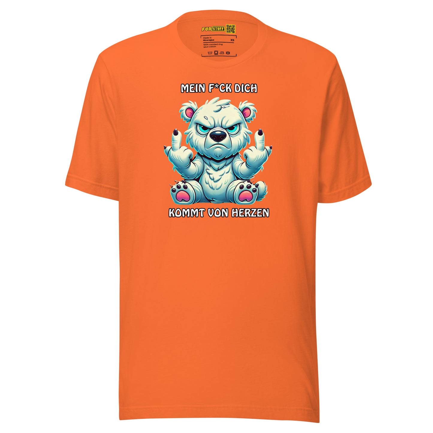 Brummo – Mein F*ck Dich kommt von Herzen - Unisex-T-Shirt