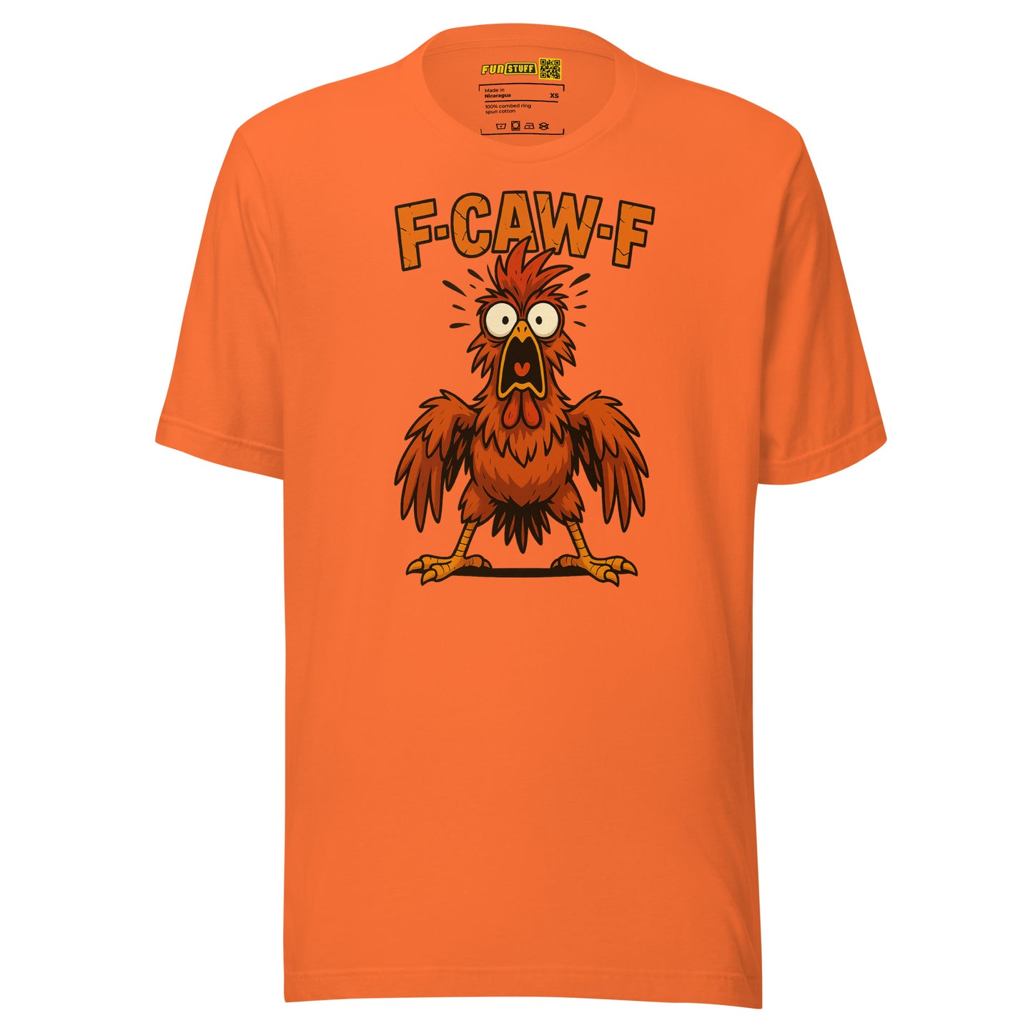 F-CAW-F – Wütendes Huhn – Unisex T-Shirt