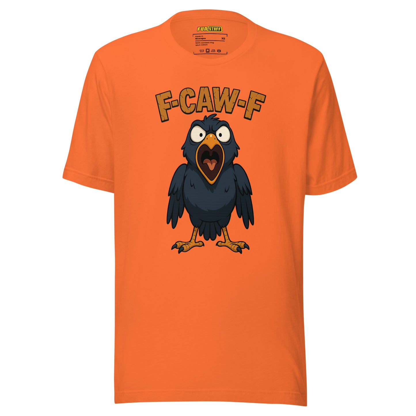 F-CAW-F – Wütende Krähe – Unisex T-Shirt