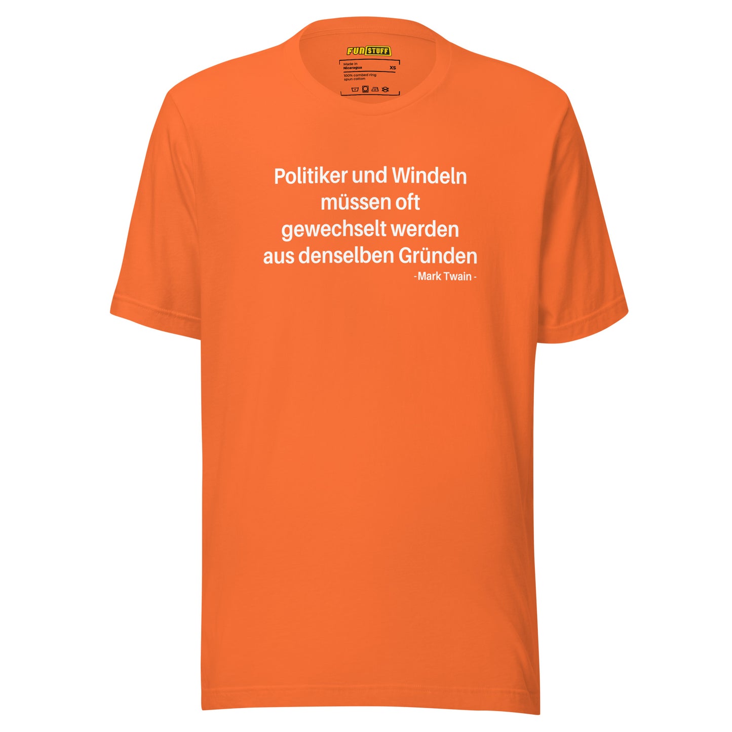 Politiker und Windeln – Unisex T-Shirt