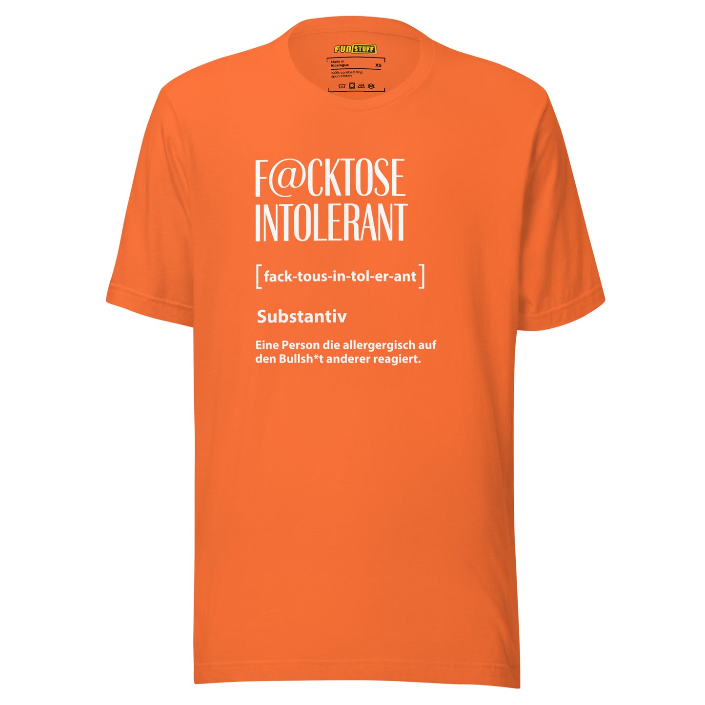 F@cktoße Intolerant - Unisex-T-Shirt
