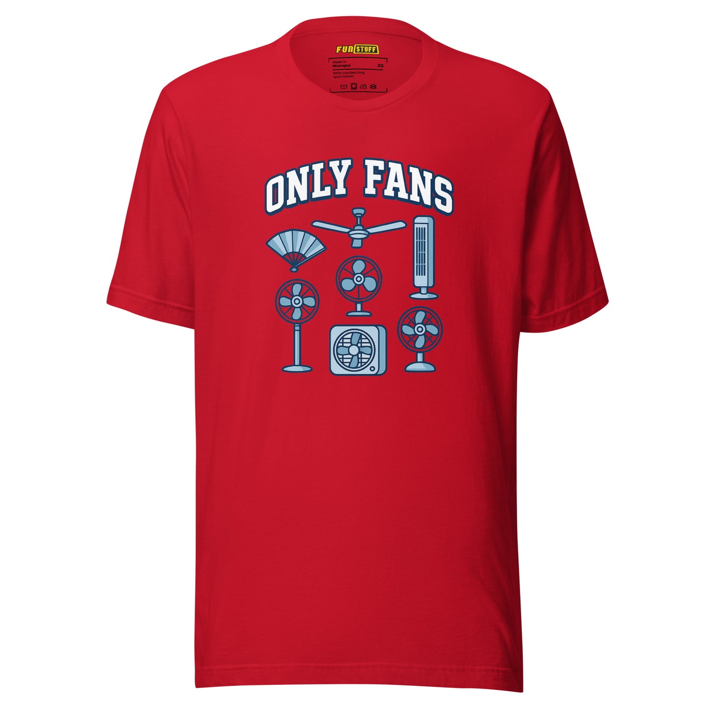 Only Fans – Luftig & Zweideutig – Unisex T-Shirt