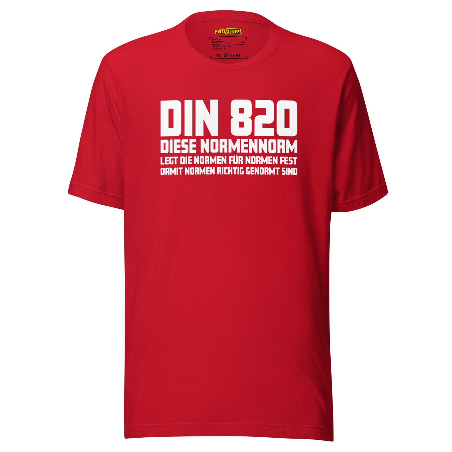 DIN820 - Unisex-T-Shirt