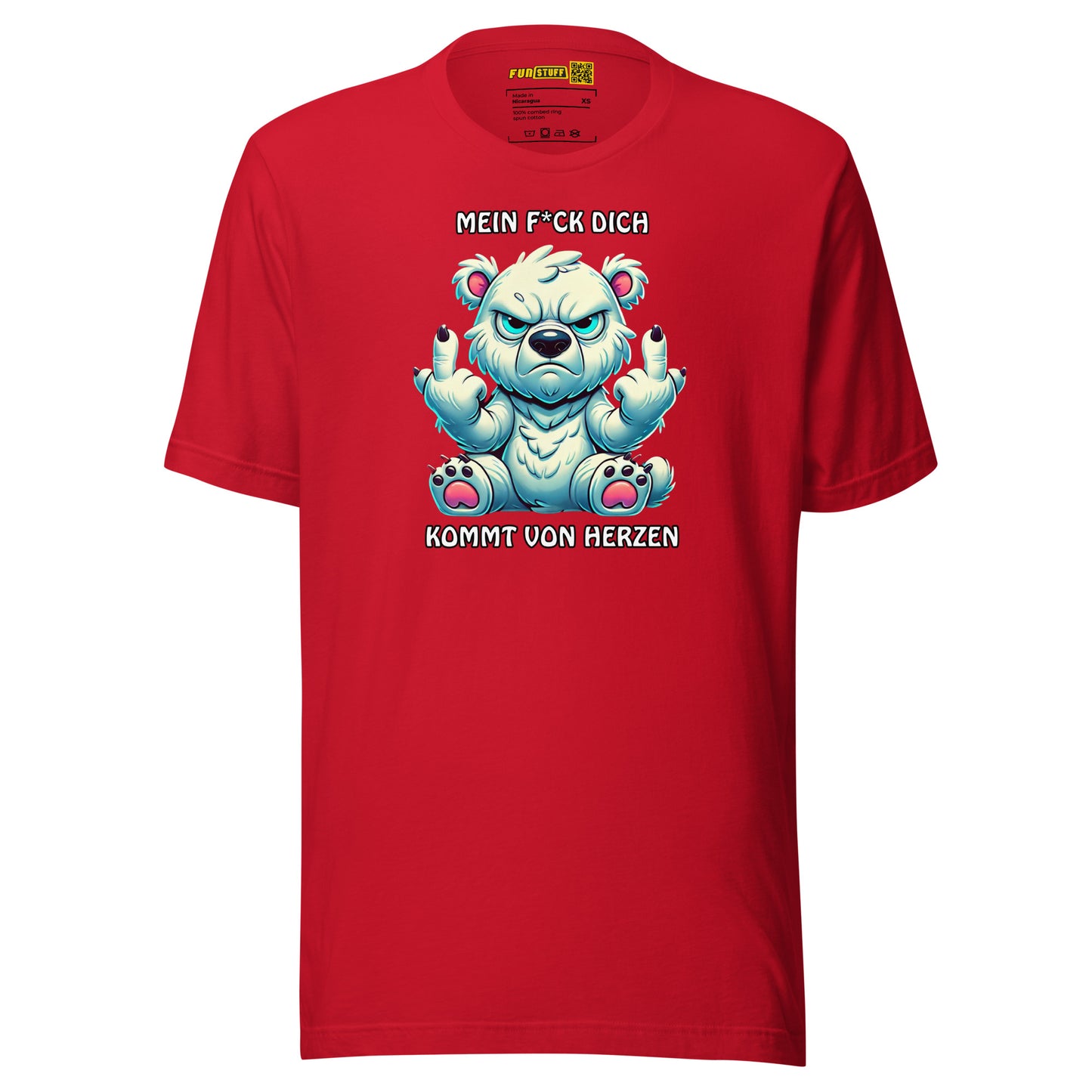 Brummo – Mein F*ck Dich kommt von Herzen - Unisex-T-Shirt