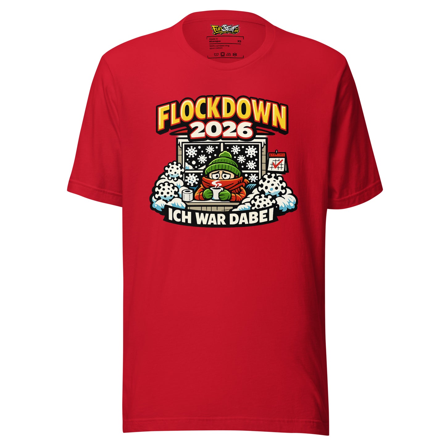 Flockdown 2026 – Ich war dabei – Unisex T-Shirt