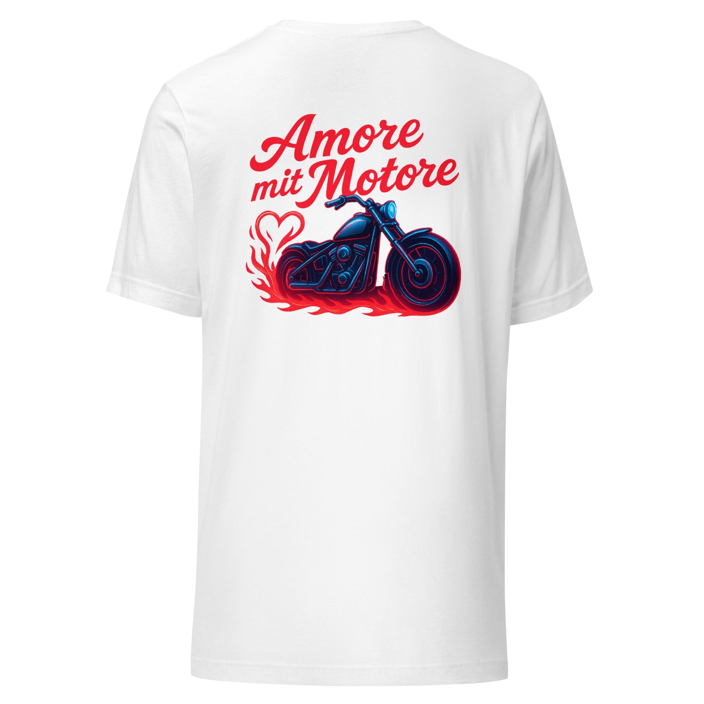 Amore mit Motore – Backprint T-Shirt