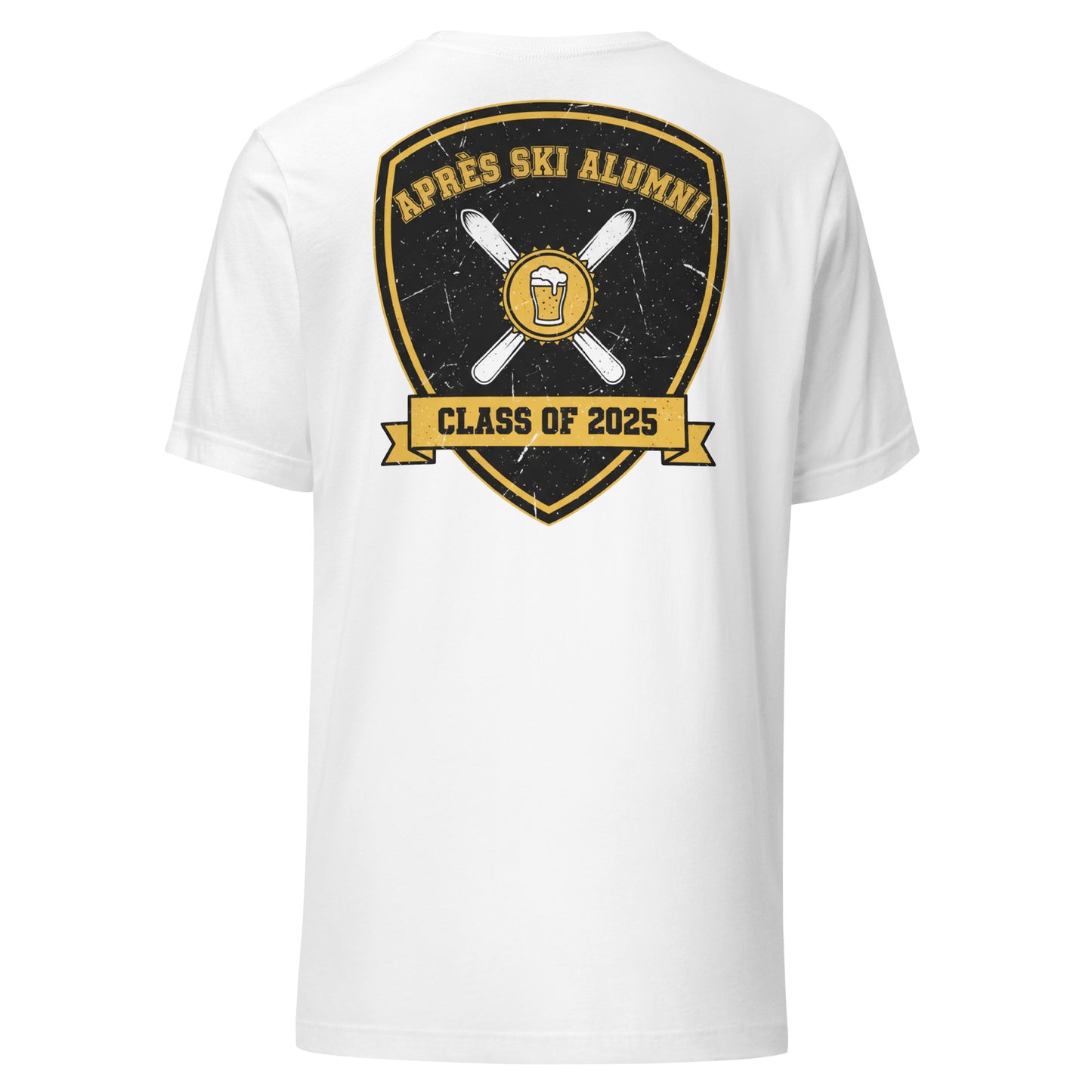 Après Ski Alumni – Class of 2025 – Unisex T-Shirt Backprint