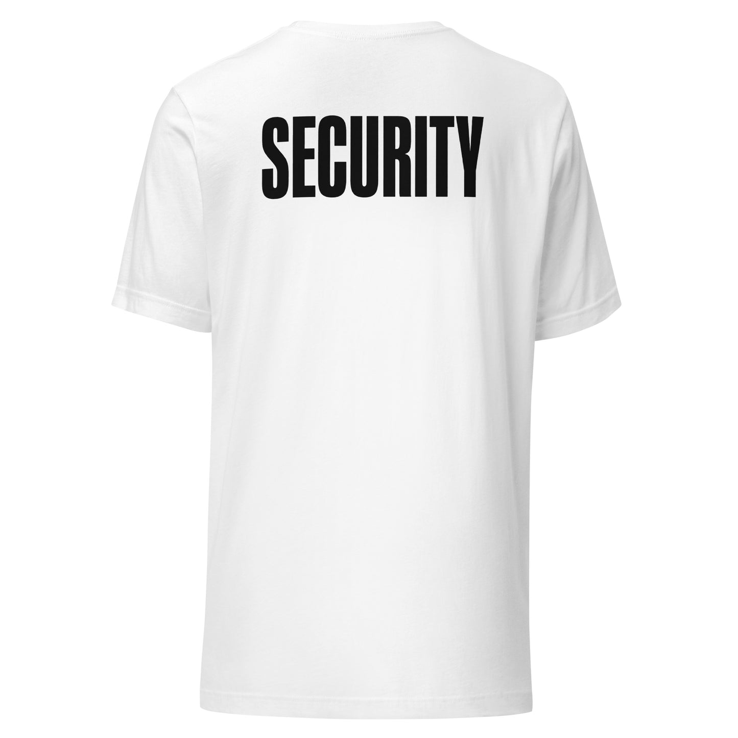 Security – Unisex T-Shirt Backprint