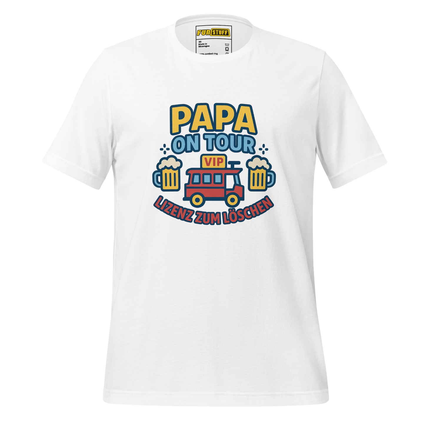 Papa on Tour – Lizenz zum Löschen - Shirt