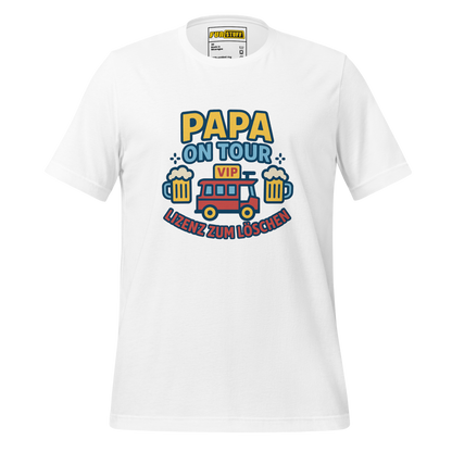 Papa on Tour – Lizenz zum Löschen - Shirt