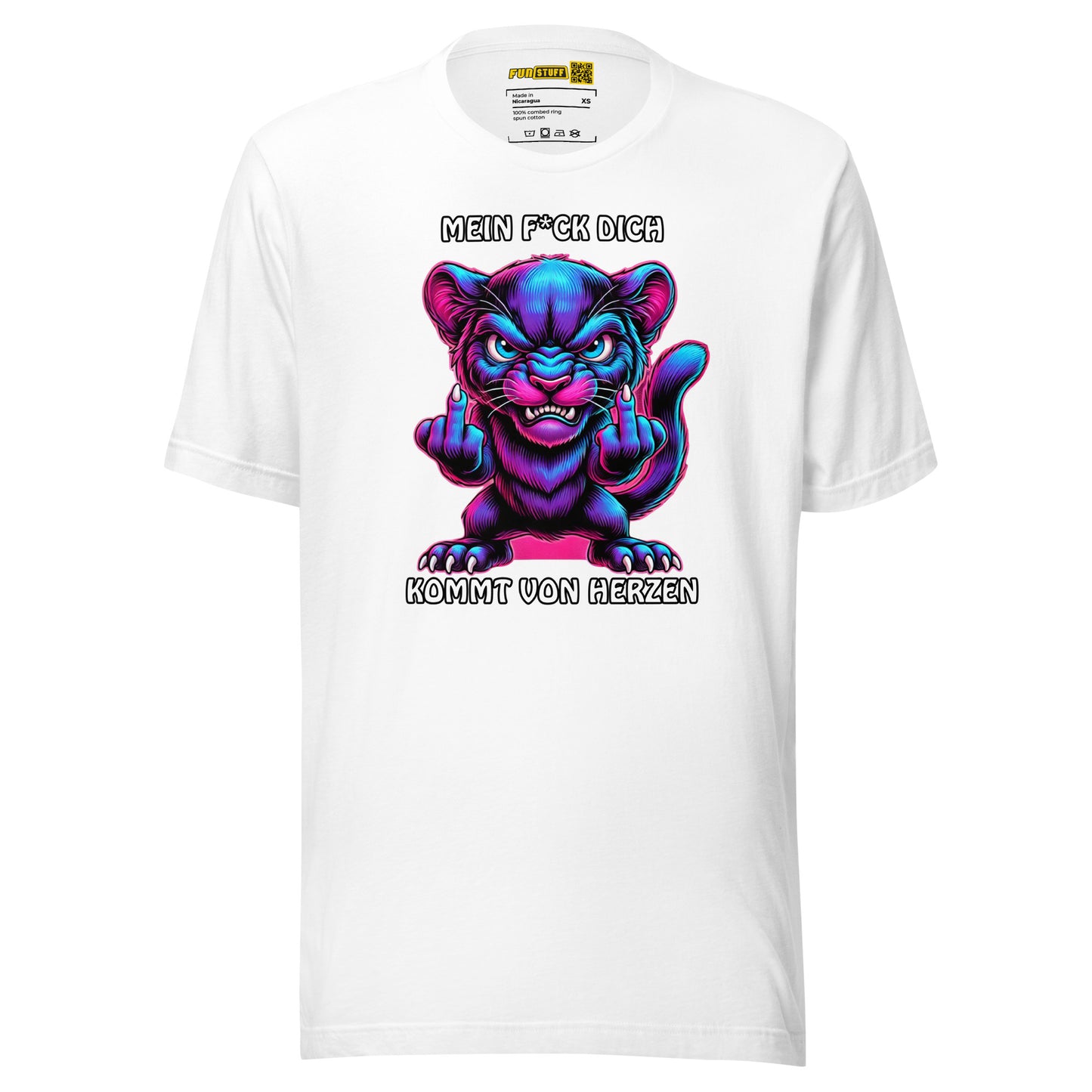 Furia – Mein F*ck Dich kommt von Herzen - Unisex-T-Shirt