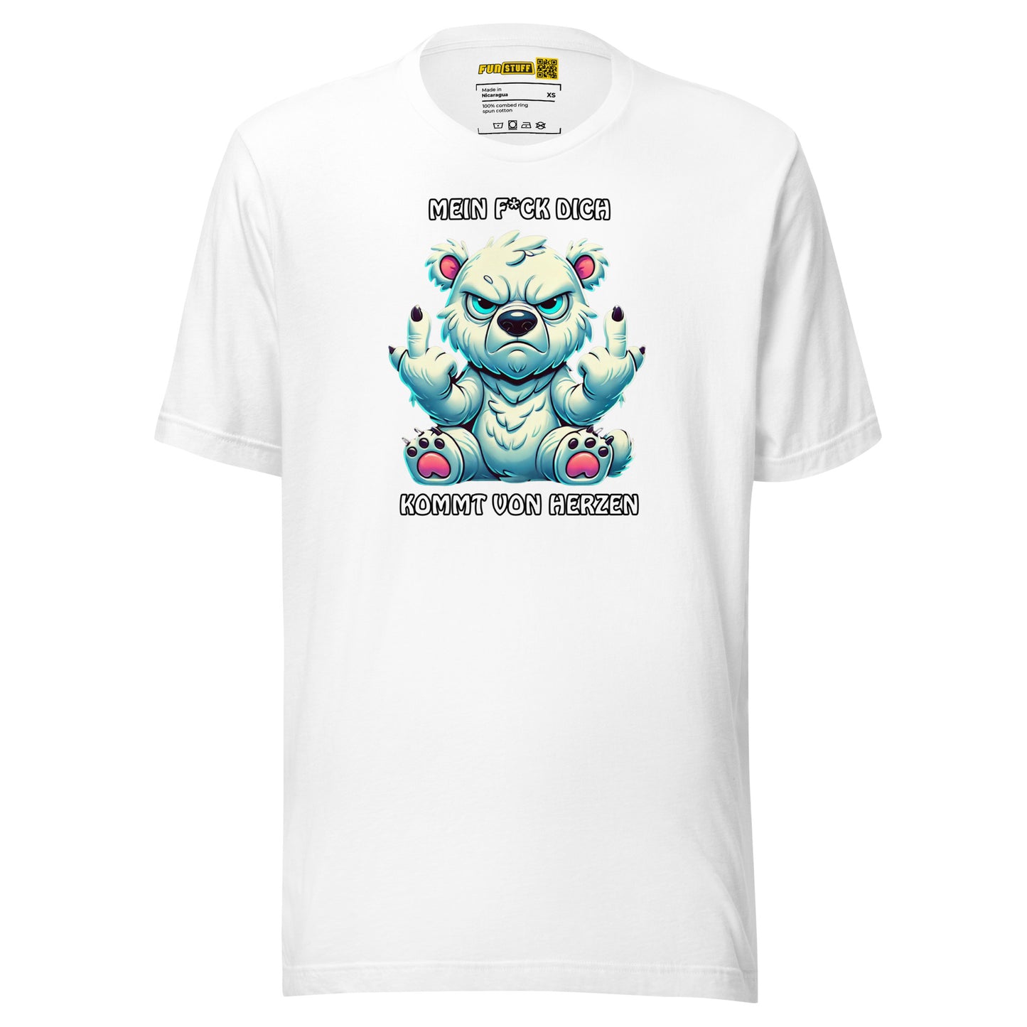 Brummo – Mein F*ck Dich kommt von Herzen - Unisex-T-Shirt