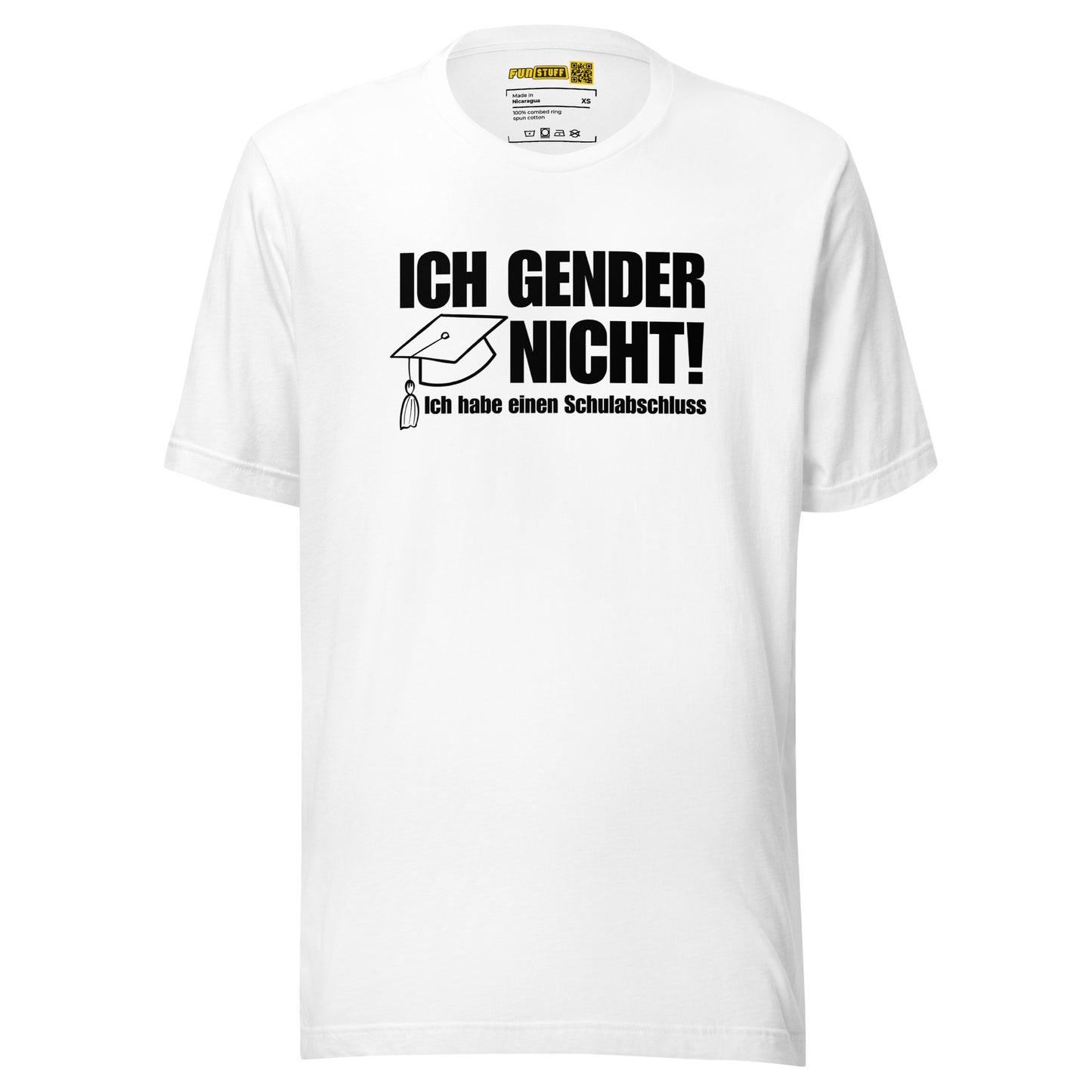 Ich gender nicht - Unisex T-Shirt