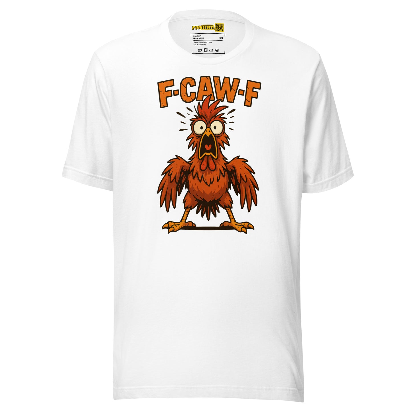 F-CAW-F – Wütendes Huhn – Unisex T-Shirt