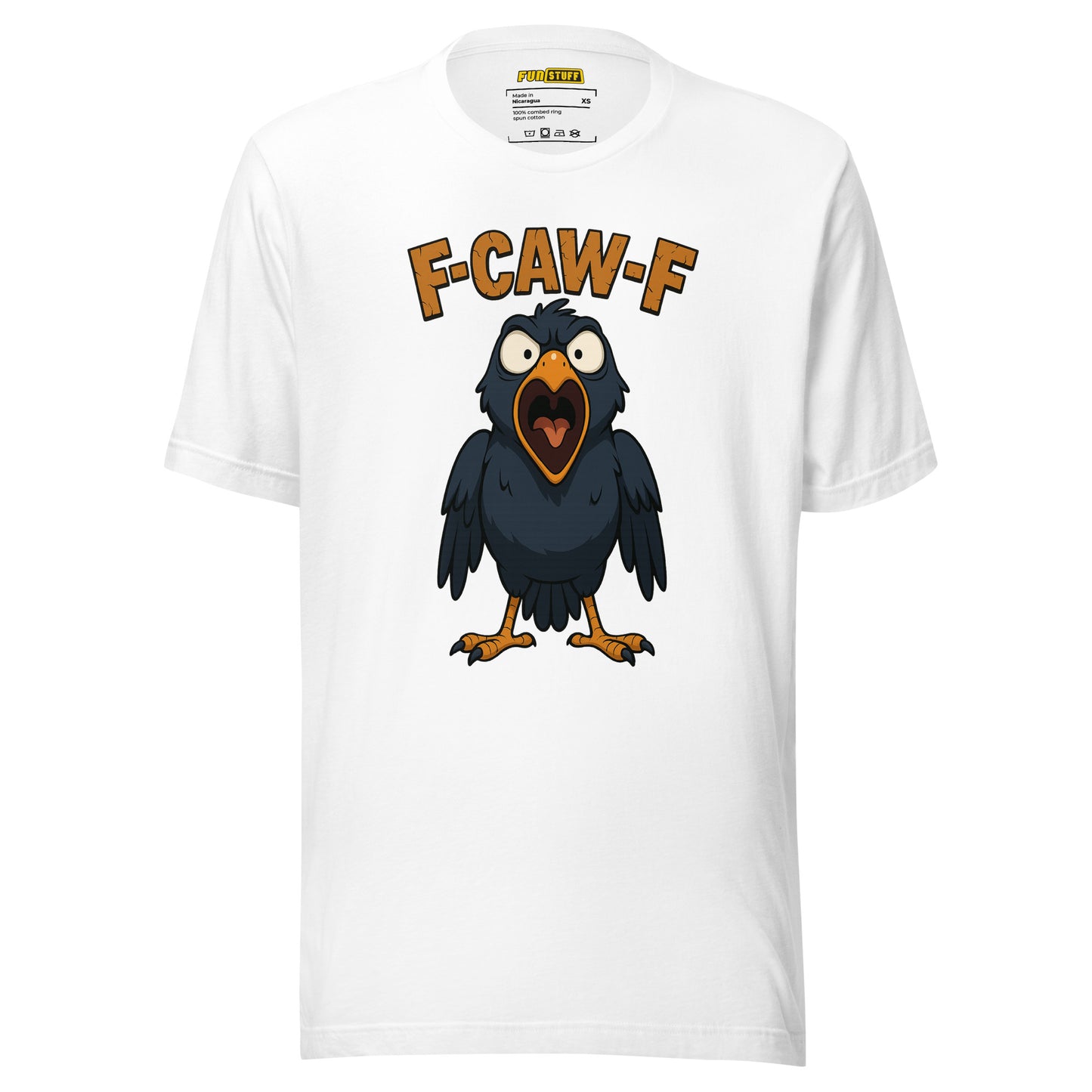 F-CAW-F – Wütende Krähe – Unisex T-Shirt