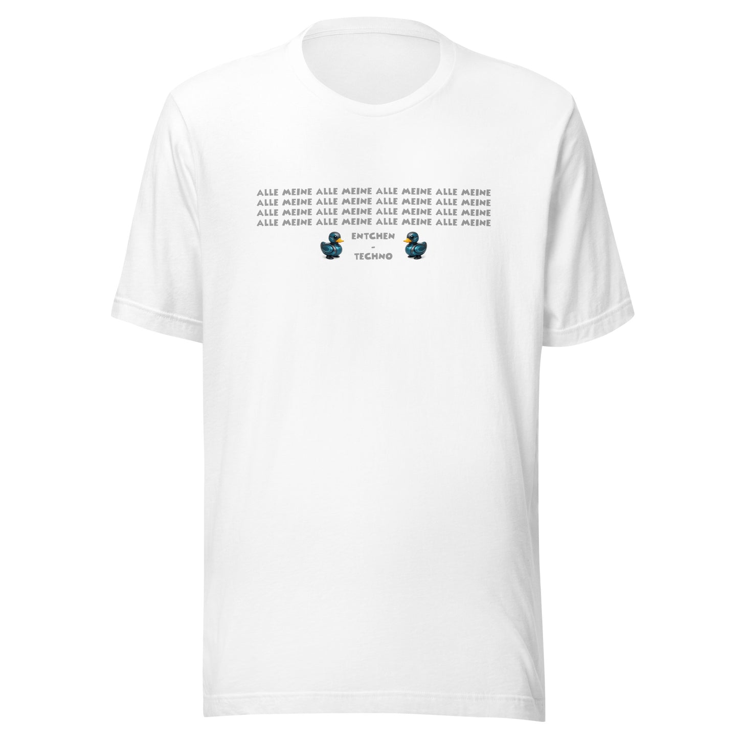 Alle meine Entchen – Techno – Unisex T-Shirt