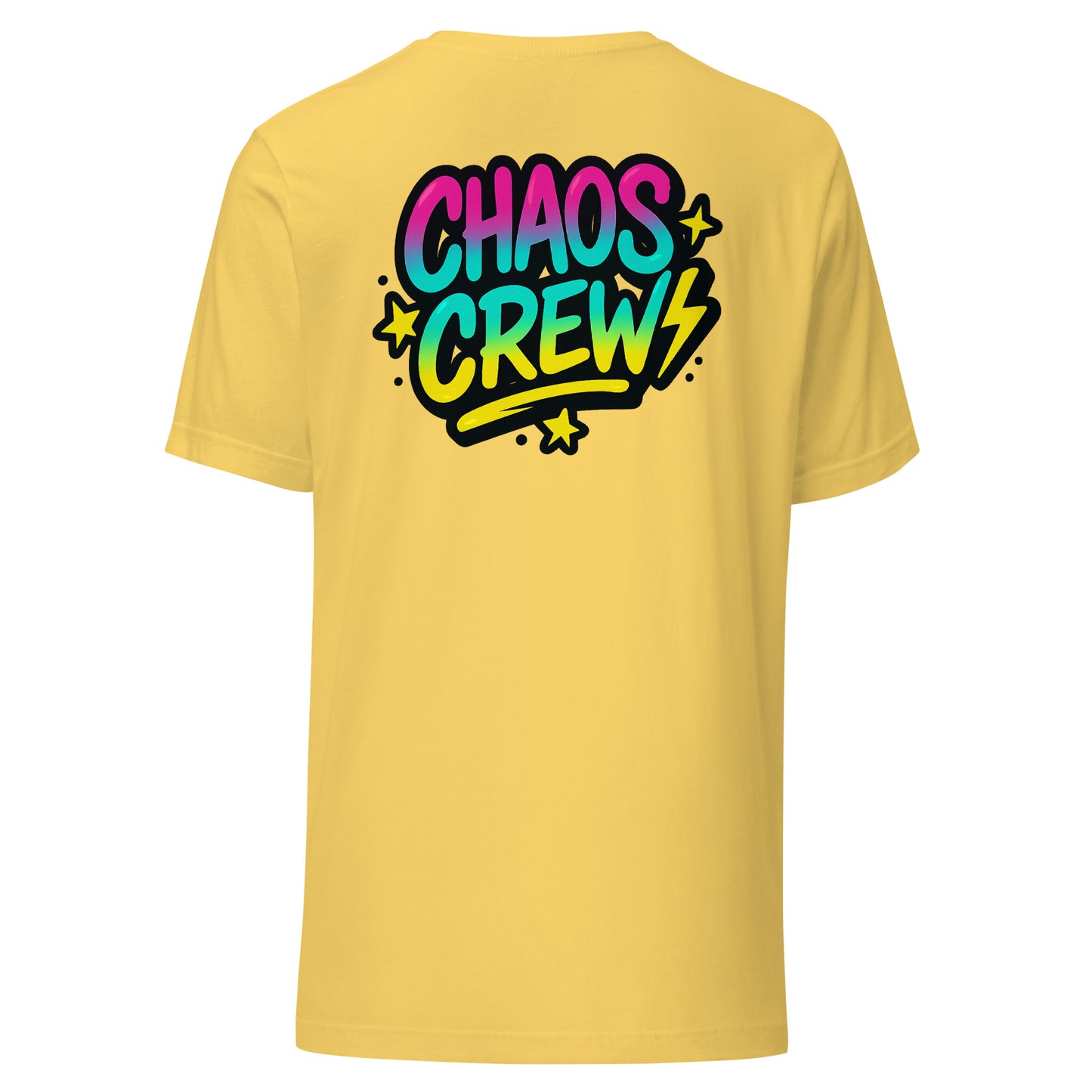Chaos Crew Backprint – Unisex T-Shirt