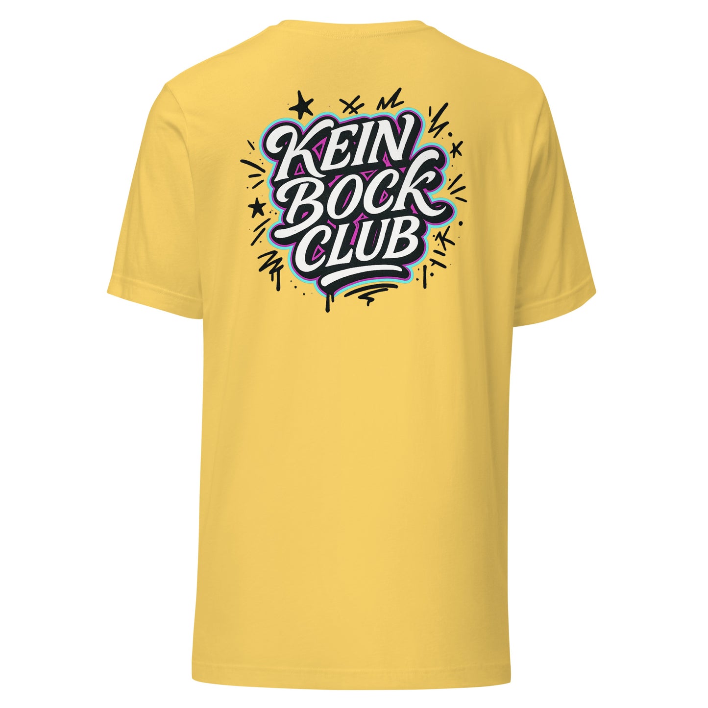 Kein Bock Club – Unisex T-Shirt Backprint